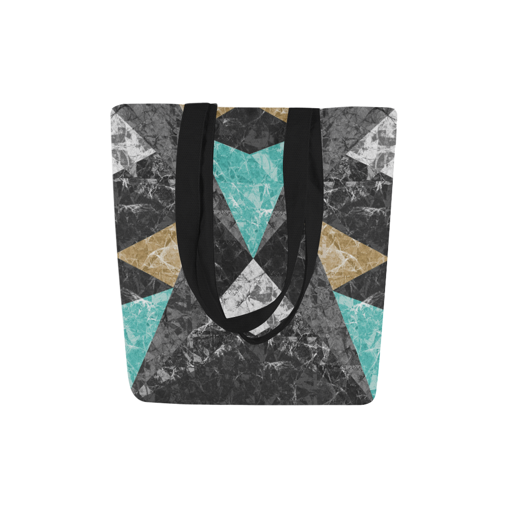 Marble Geometric Background G430 Canvas Tote Bag (Model 1657)