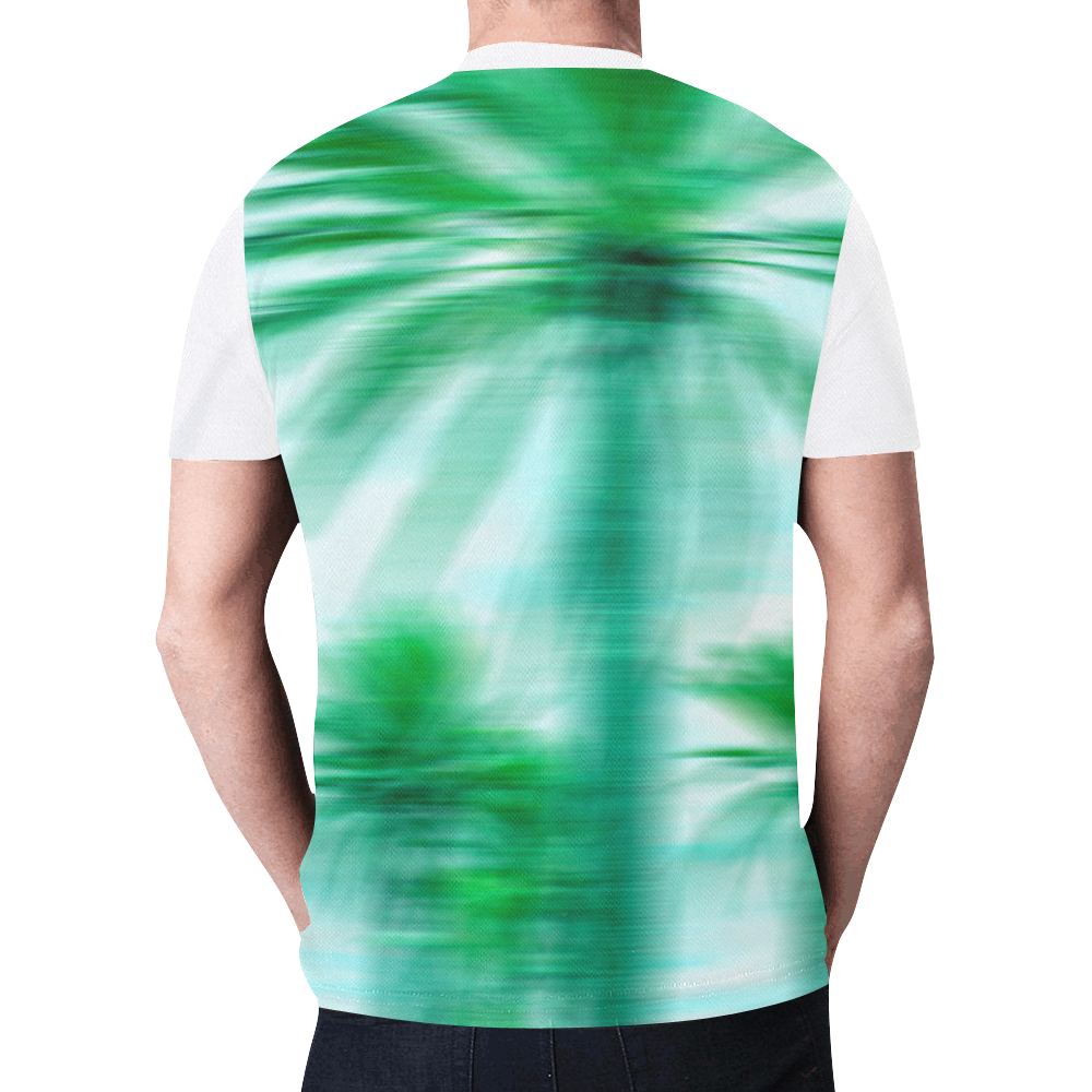 Palm Beach New All Over Print T-shirt for Men (Model T45)