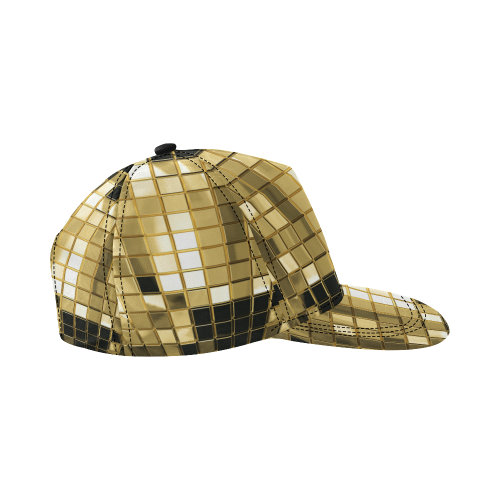 Disco Bling All Over Print Snapback Hat D