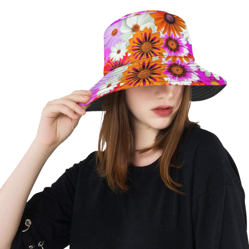 Spring Time Flowers 2 All Over Print Bucket Hat