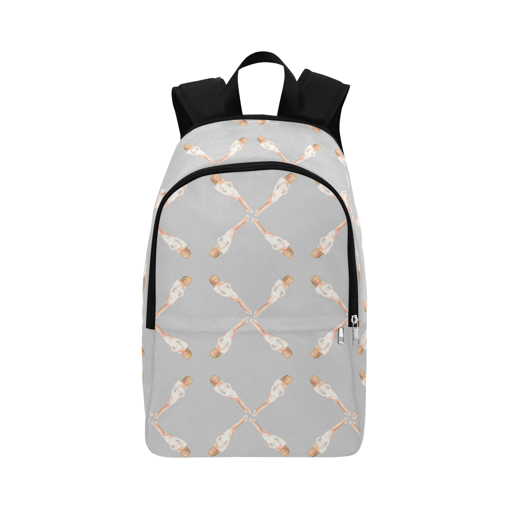 dolly gry Fabric Backpack for Adult (Model 1659)