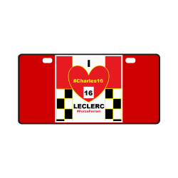 LECLERC License Plate