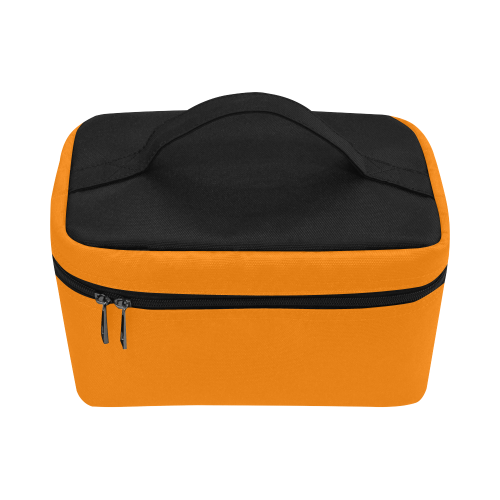 color UT orange Cosmetic Bag/Large (Model 1658)
