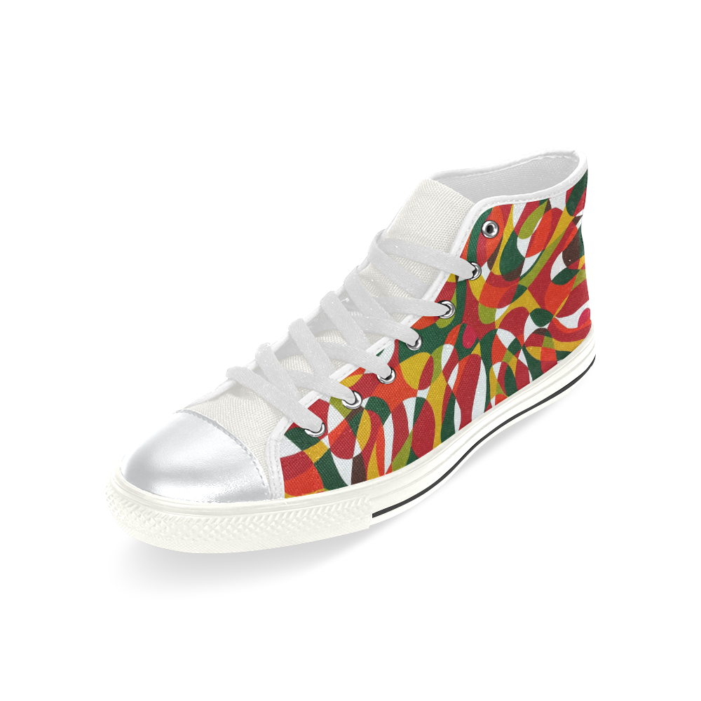 Vita High Top Canvas Shoes for Kid (Model 017)