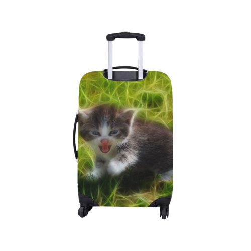 Kitty Is A Tiger Luggage Cover/Small 18"-21"