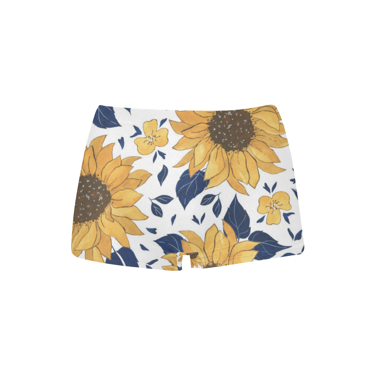 Sunflowers Women's All Over Print Boyshort Panties (Model L31)