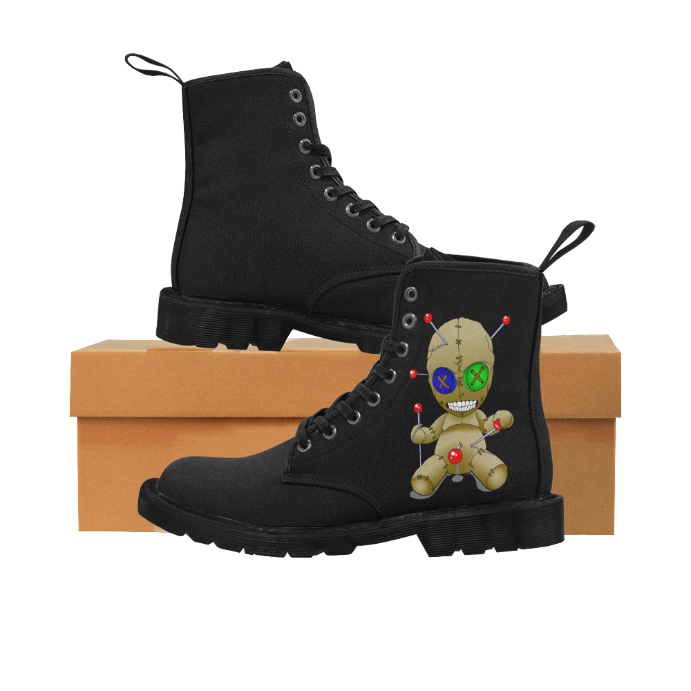 Voodoo doll Martin Boots for Men (Black) (Model 1203H)