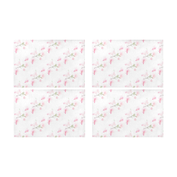 Pattern Orchidées Placemat 12’’ x 18’’ (Four Pieces)