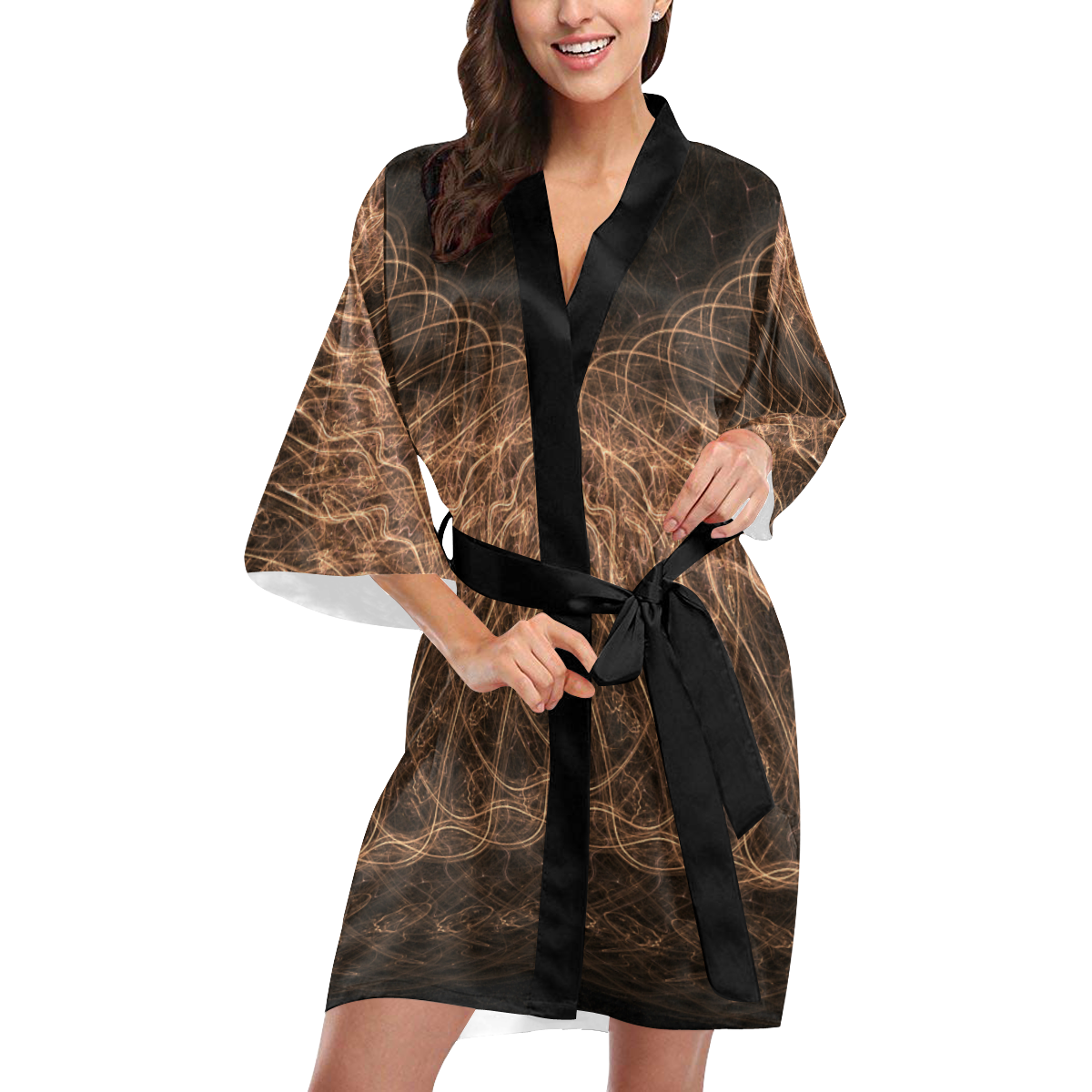 Curve Kimono Robe