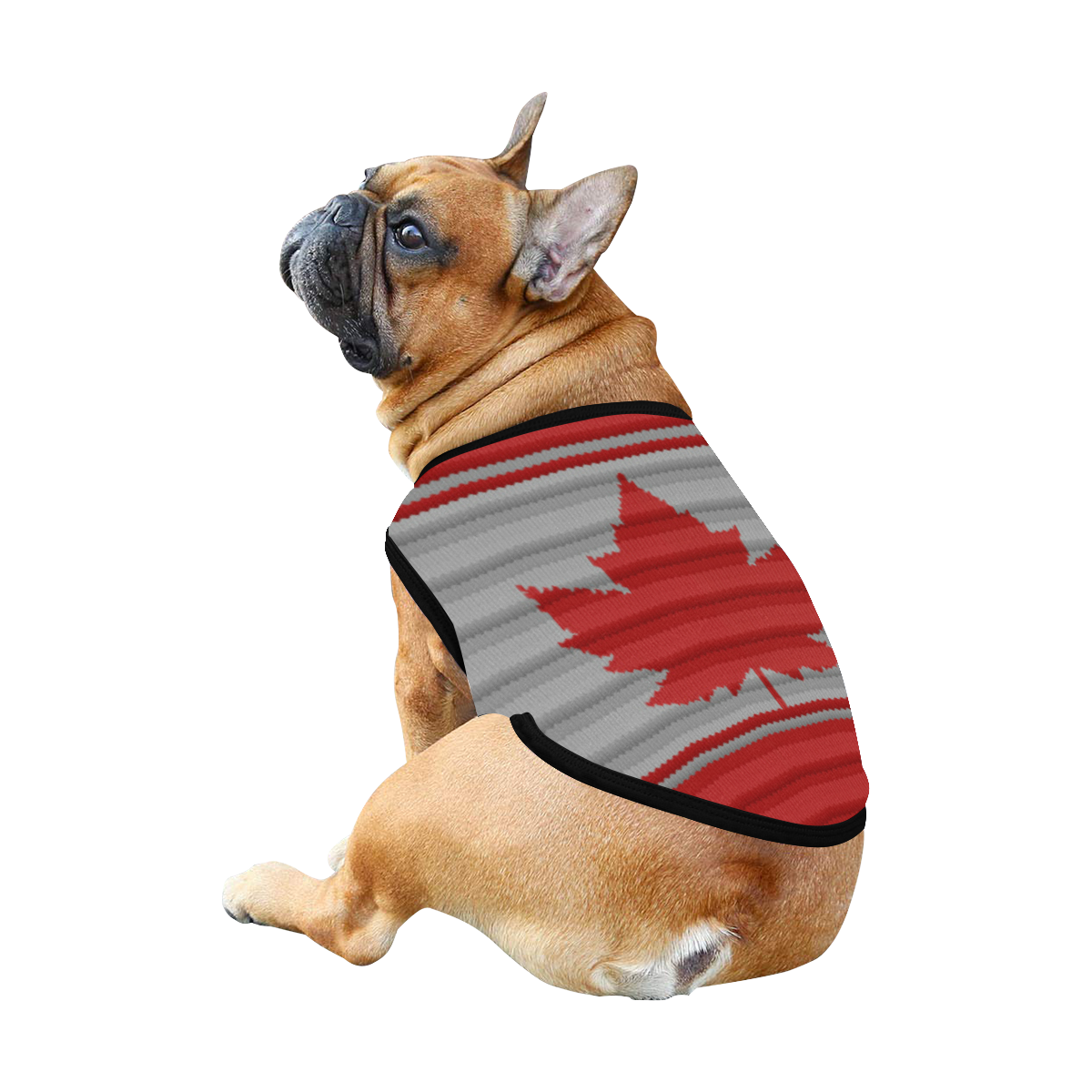 Canada Winter Print Dog Shirts All Over Print Pet Tank Top