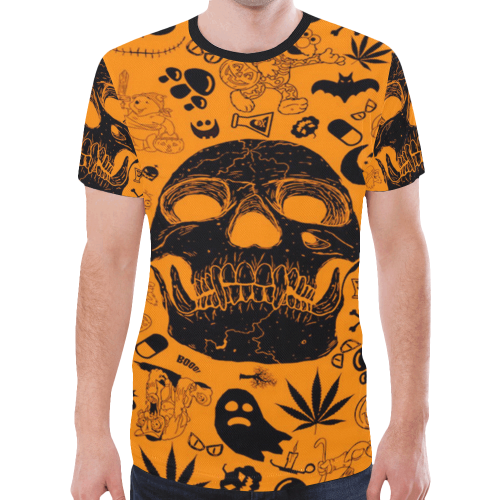 Woke Halloween High Festival New All Over Print T-shirt for Men (Model T45)