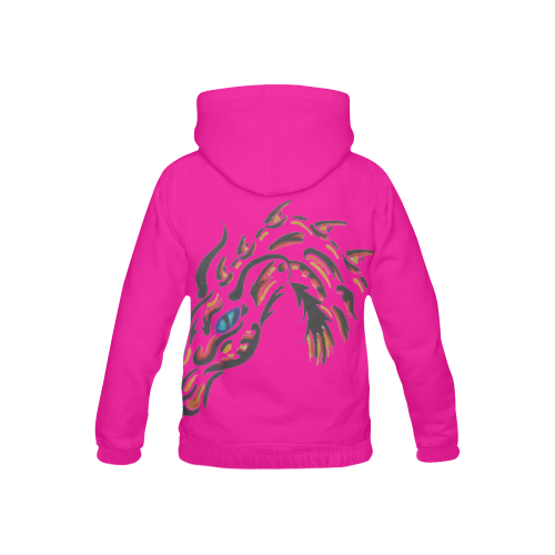 Dragonfire All Over Print Hoodie for Kid (USA Size) (Model H13)