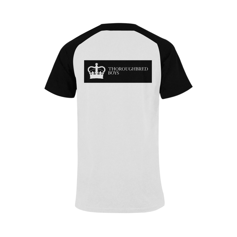 IMG_0448HUSTLER Men's Raglan T-shirt (USA Size) (Model T11)