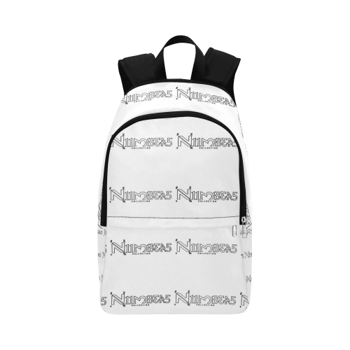 NUMBERS COLLECTION WHITE Fabric Backpack for Adult (Model 1659)
