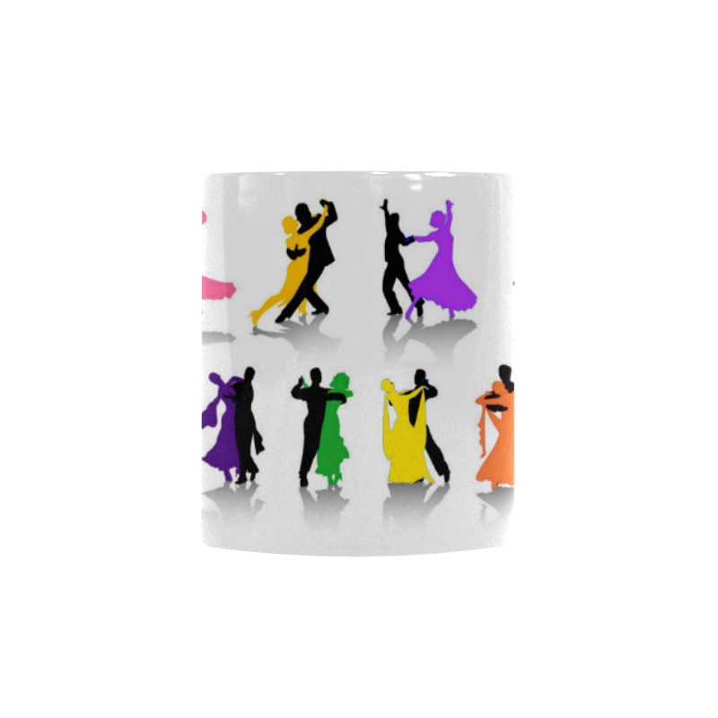 Colorful Dancers Custom Morphing Mug