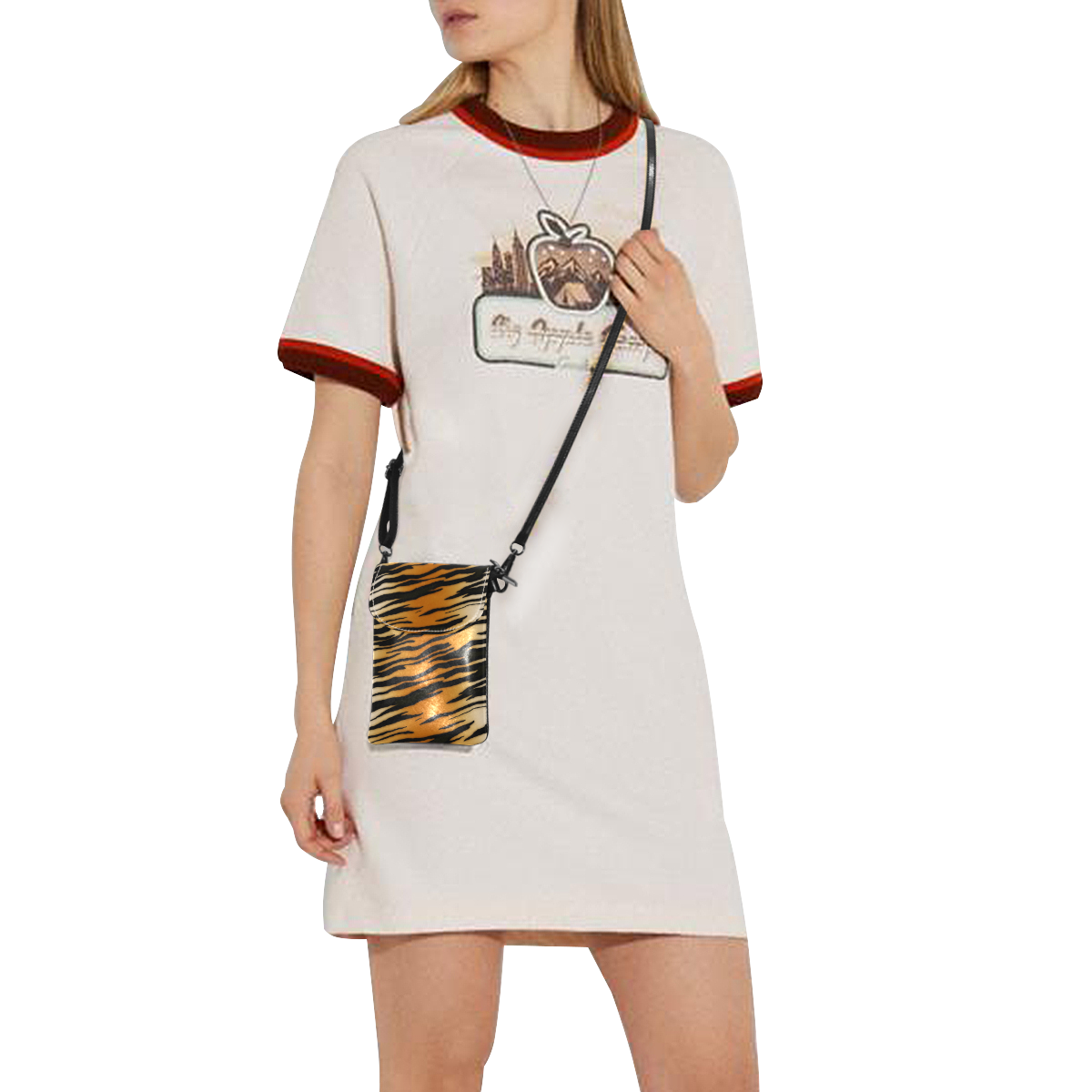 tiger Small Cell Phone Purse (Model 1711)