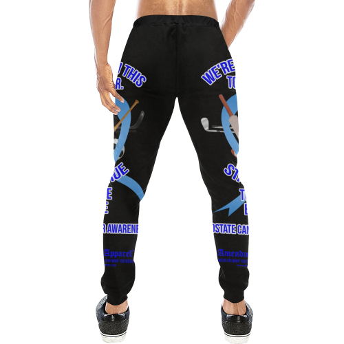 Prostate-Cancer-Awareness Men's All Over Print Sweatpants (Model L11)