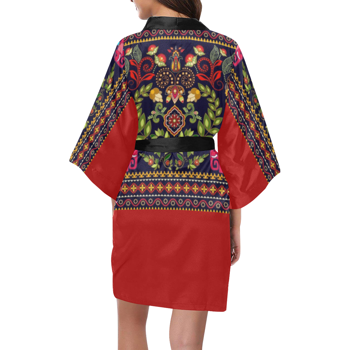 Indian Seamless Pattern  2 Kimono Robe