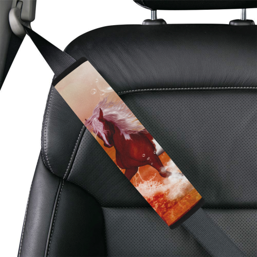 The wild horse Car Seat Belt Cover 7''x12.6''