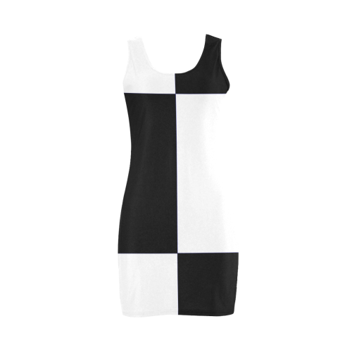 2Tone Mod Color Block by ArtformDesigns Medea Vest Dress (Model D06)