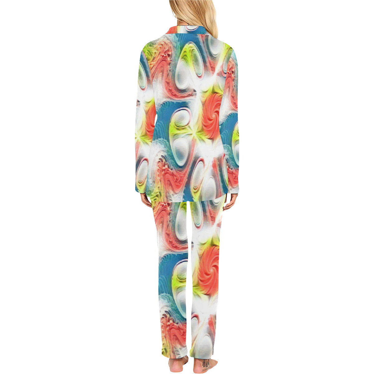 digital art Women's Long Pajama Set