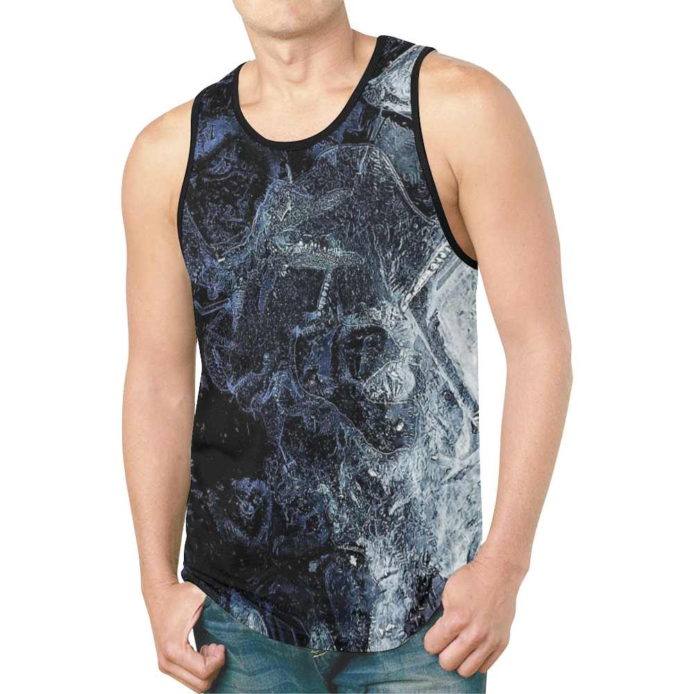 oil_a New All Over Print Tank Top for Men (Model T46)