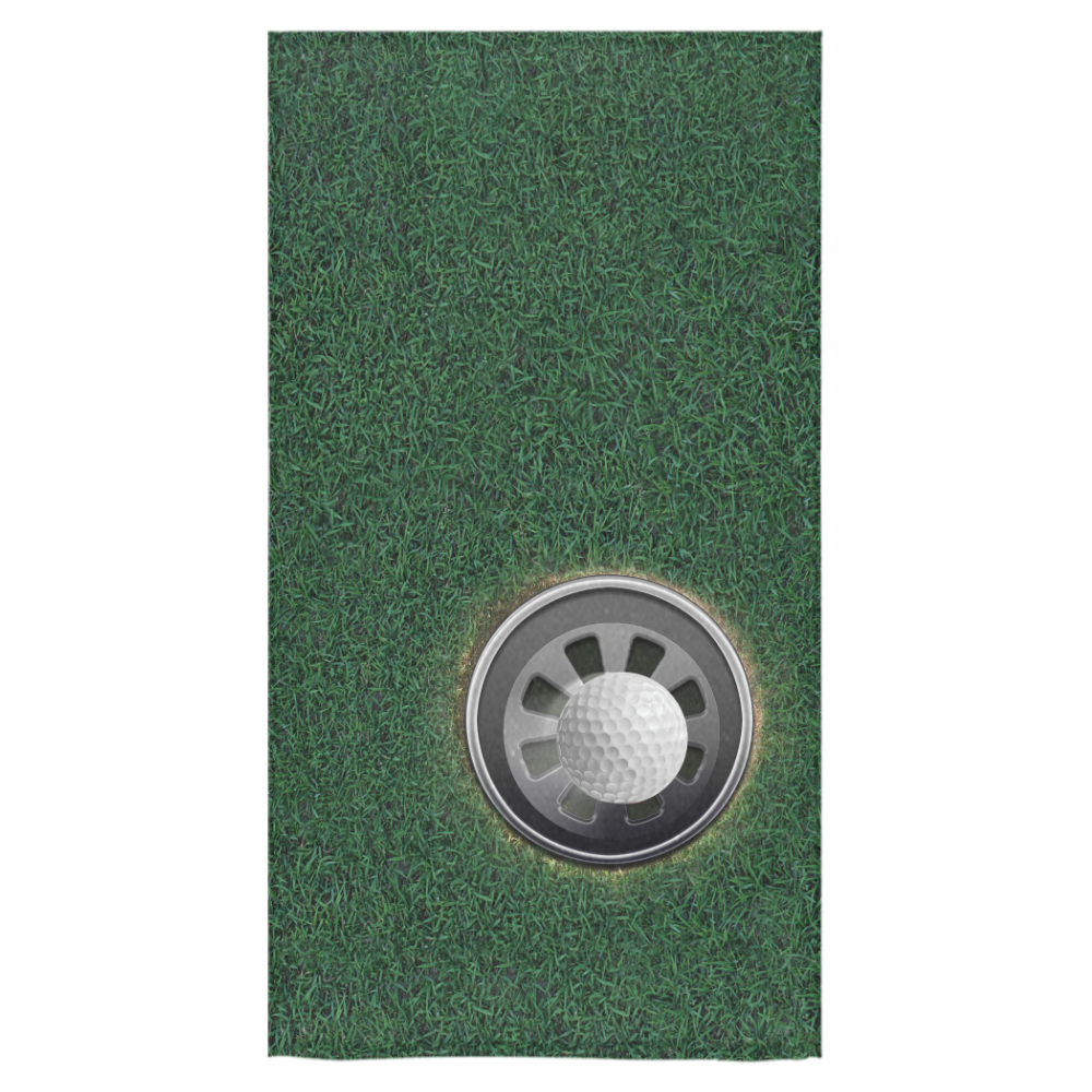 Hole in One Golf Cup and Ball Bath Towel 30"x56"
