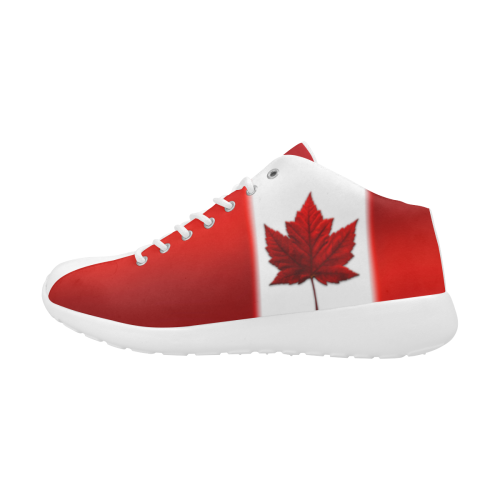 Canada Flag Basketball Shoes Women's Basketball Training Shoes (Model 47502)