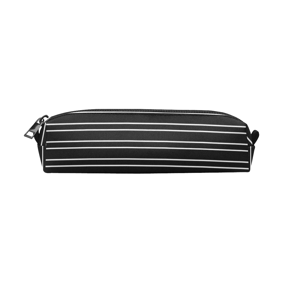 Stripes Black and White Pencil Pouch/Small (Model 1681)