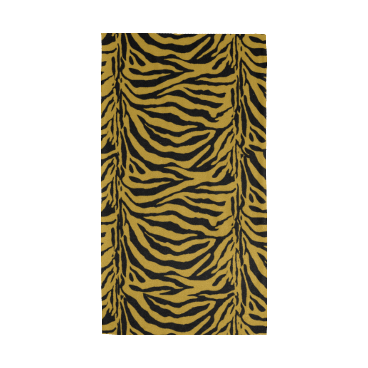 Zebra Animal Pattern on Gold Multifunctional Headwear