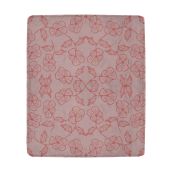 floral damask Ultra-Soft Micro Fleece Blanket 50"x60"