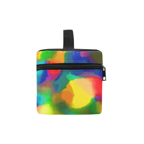 Colorful watercolors texture Lunch Bag/Large (Model 1658)