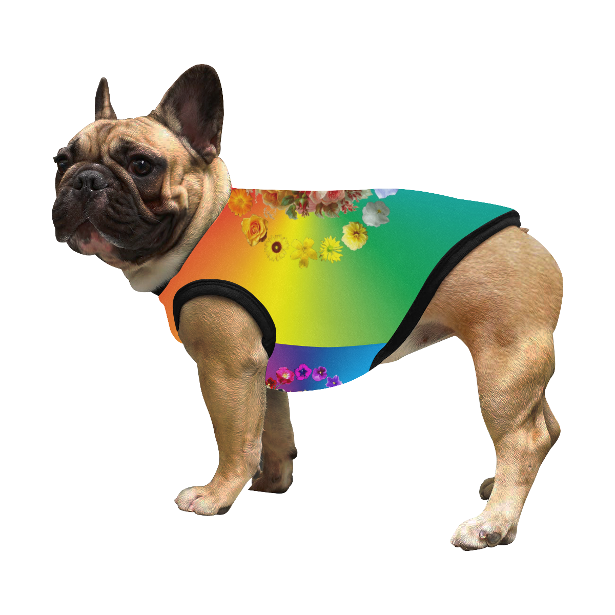 A Rainbow Day All Over Print Pet Tank Top