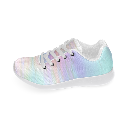noisy gradient 1 pastel by JamColors Women's Running Shoes/Large Size (Model 020)