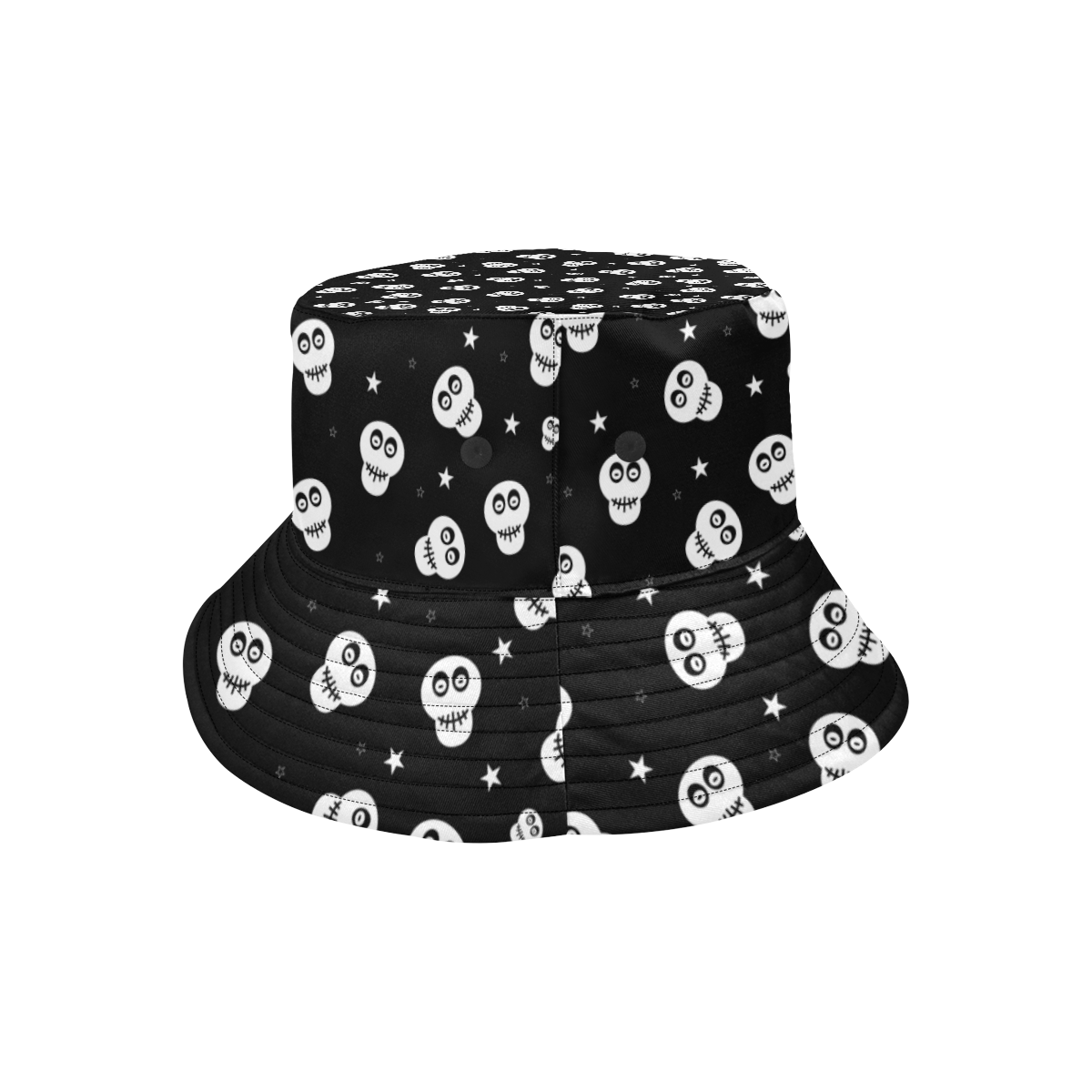 Star Skulls All Over Print Bucket Hat