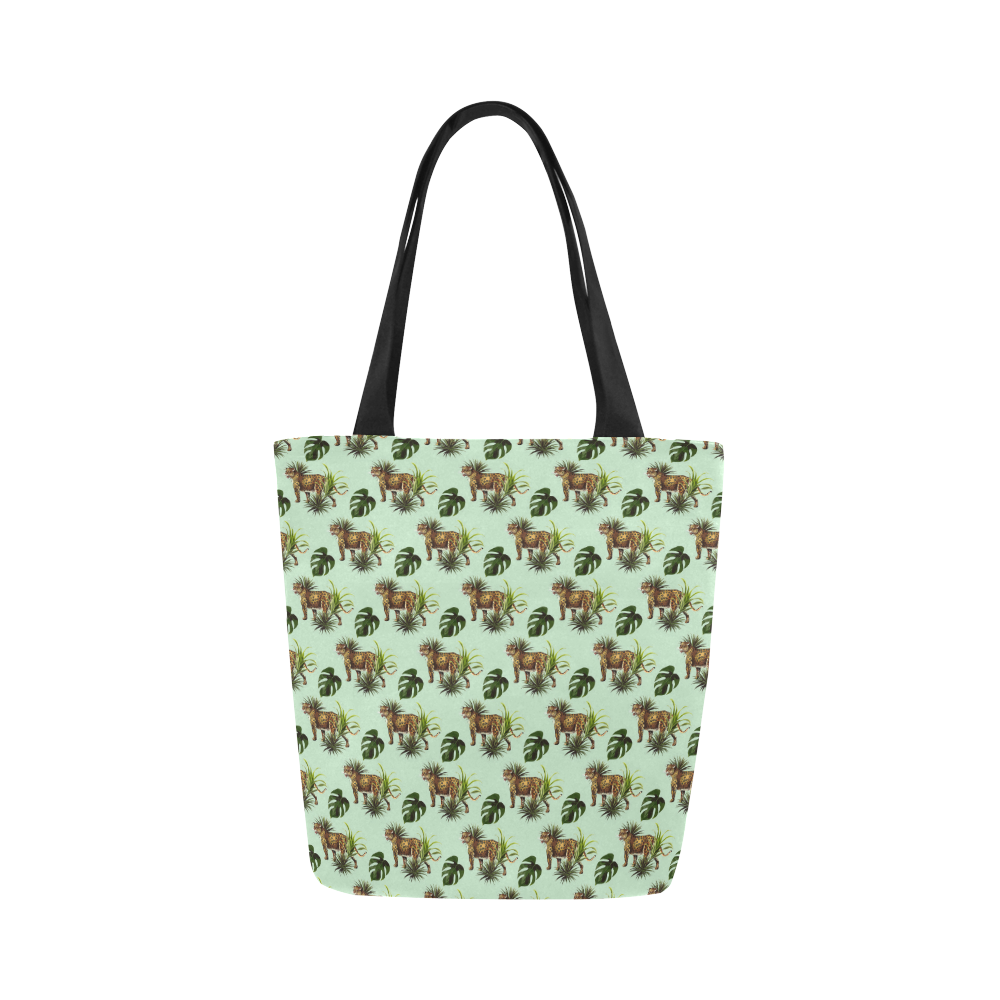 African leopard Canvas Tote Bag (Model 1657)