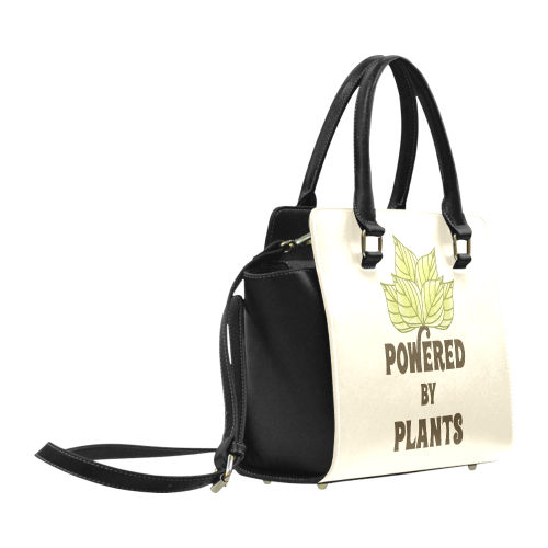 Powered by Plants (vegan) Classic Shoulder Handbag (Model 1653)
