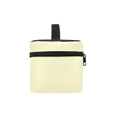 color lemon chiffon Cosmetic Bag/Large (Model 1658)