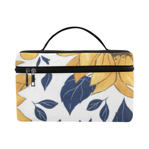 Sunflowers Cosmetic Bag Cosmetic Bag/Large (Model 1658)