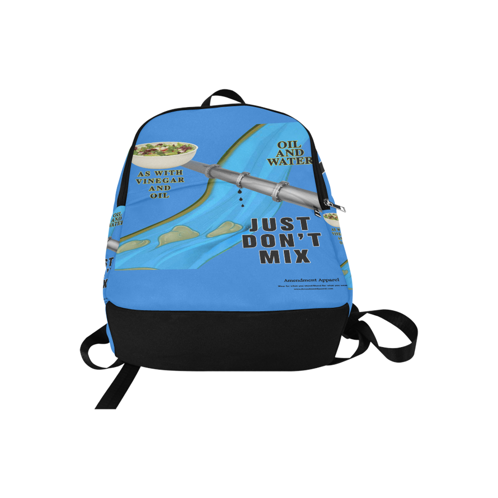 Oil-and-Water- Backpack Fabric Backpack for Adult (Model 1659)