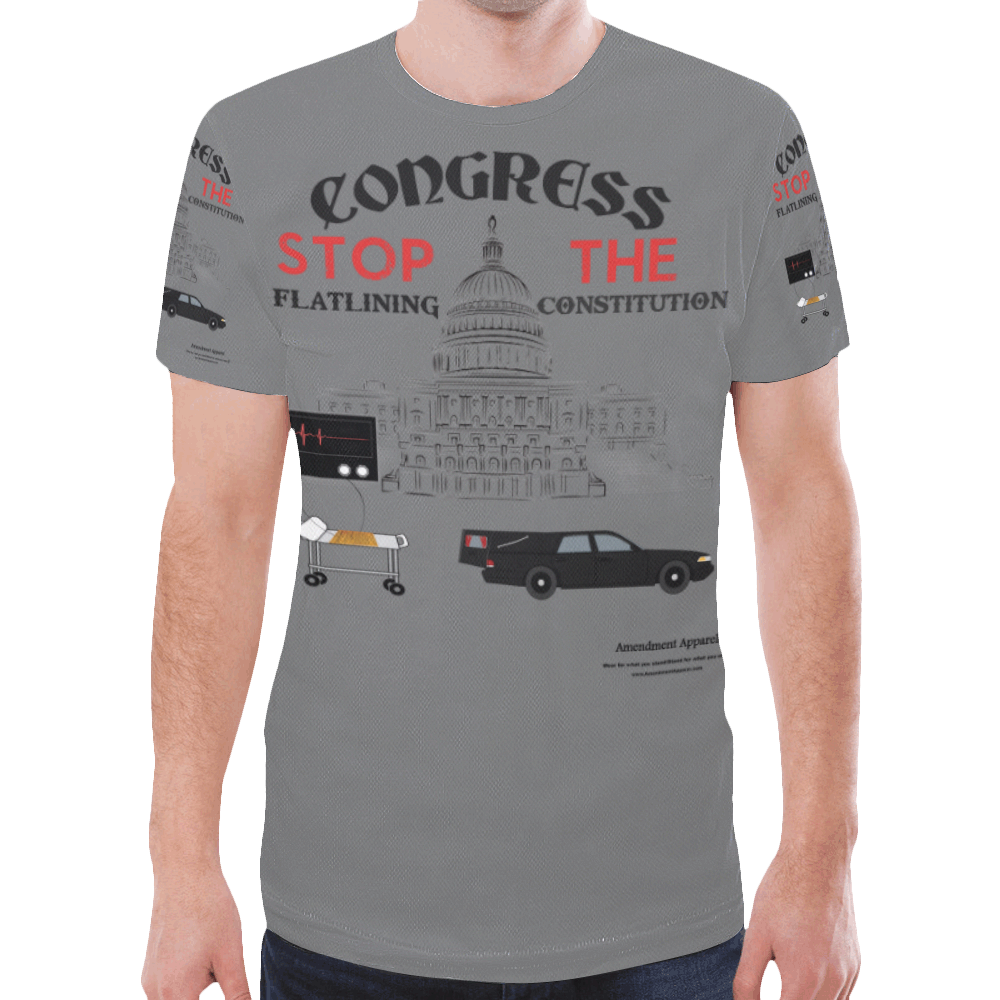 congressional Plea New All Over Print T-shirt for Men (Model T45)