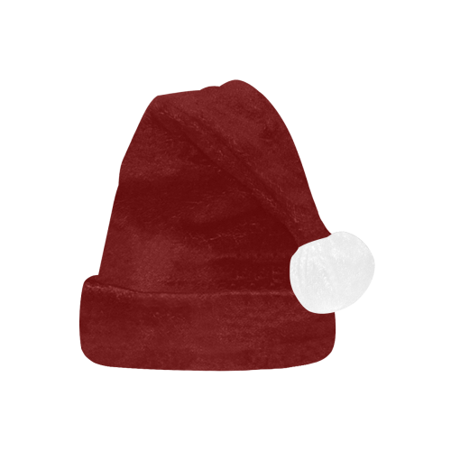 color blood red Santa Hat