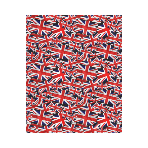 Union Jack British UK Flag Duvet Cover 86"x70" ( All-over-print)