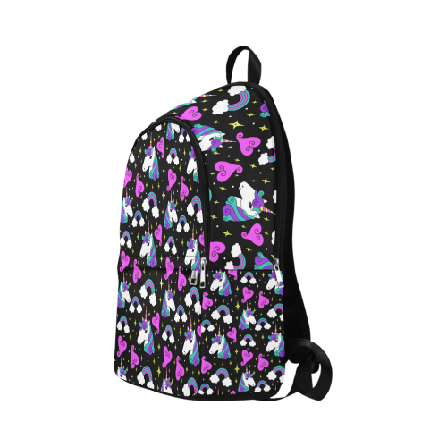 Rainbow unicorns backpack Fabric Backpack for Adult (Model 1659)