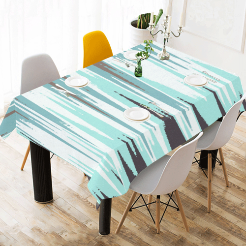 MUDDYWATER Cotton Linen Tablecloth 60" x 90"