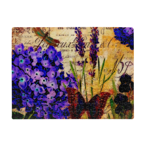 Bright botanical A3 Size Jigsaw Puzzle (Set of 252 Pieces)