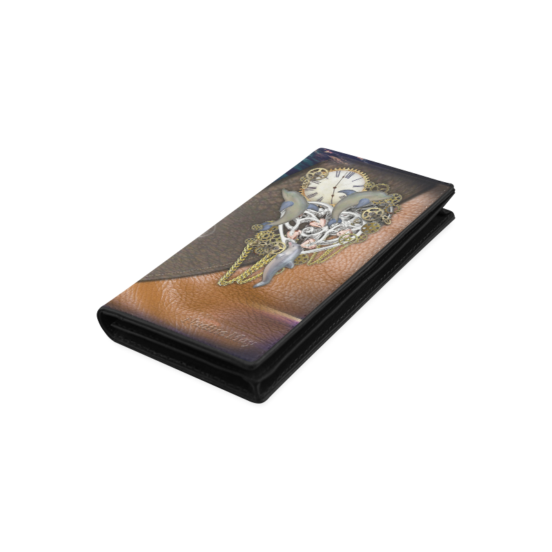 Our dimension of Time Women's Leather Wallet (Model 1611)