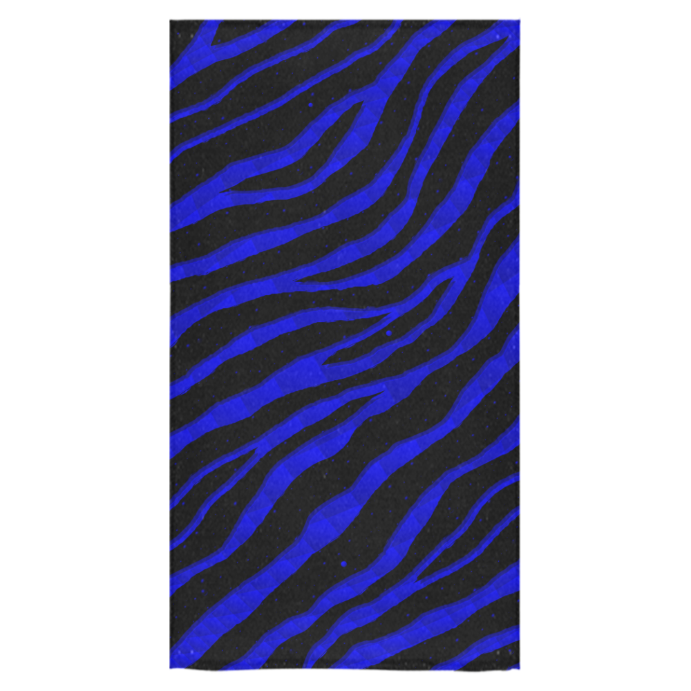 Ripped SpaceTime Stripes - Blue Bath Towel 30"x56"