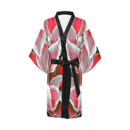 leafs_abstract 09 Kimono Robe
