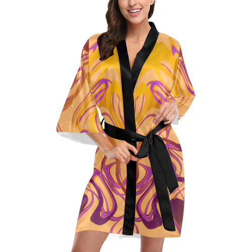 Abstract 1 WZ Kimono Robe